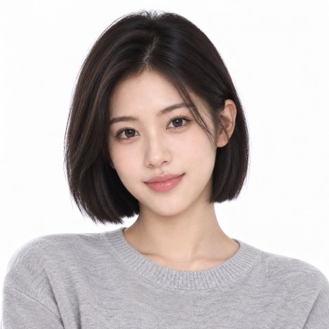 Chloe 白底头像