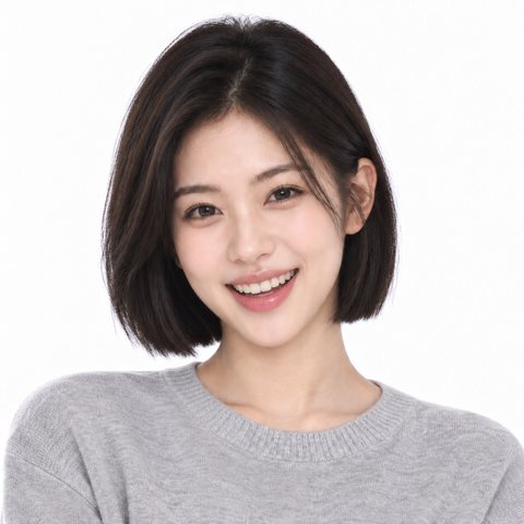 Chloe 开怀大笑
